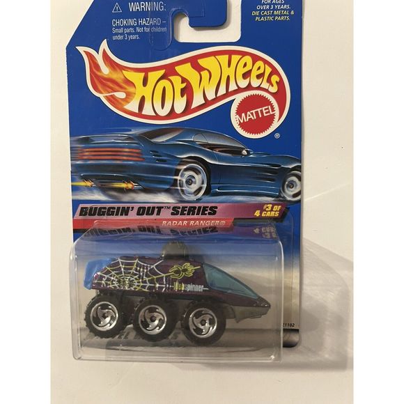 Hot Wheels Buggin' Out Series Radar Ranger Mattel 1:64 Scale Diecast mb721 - Picture 1 of 4